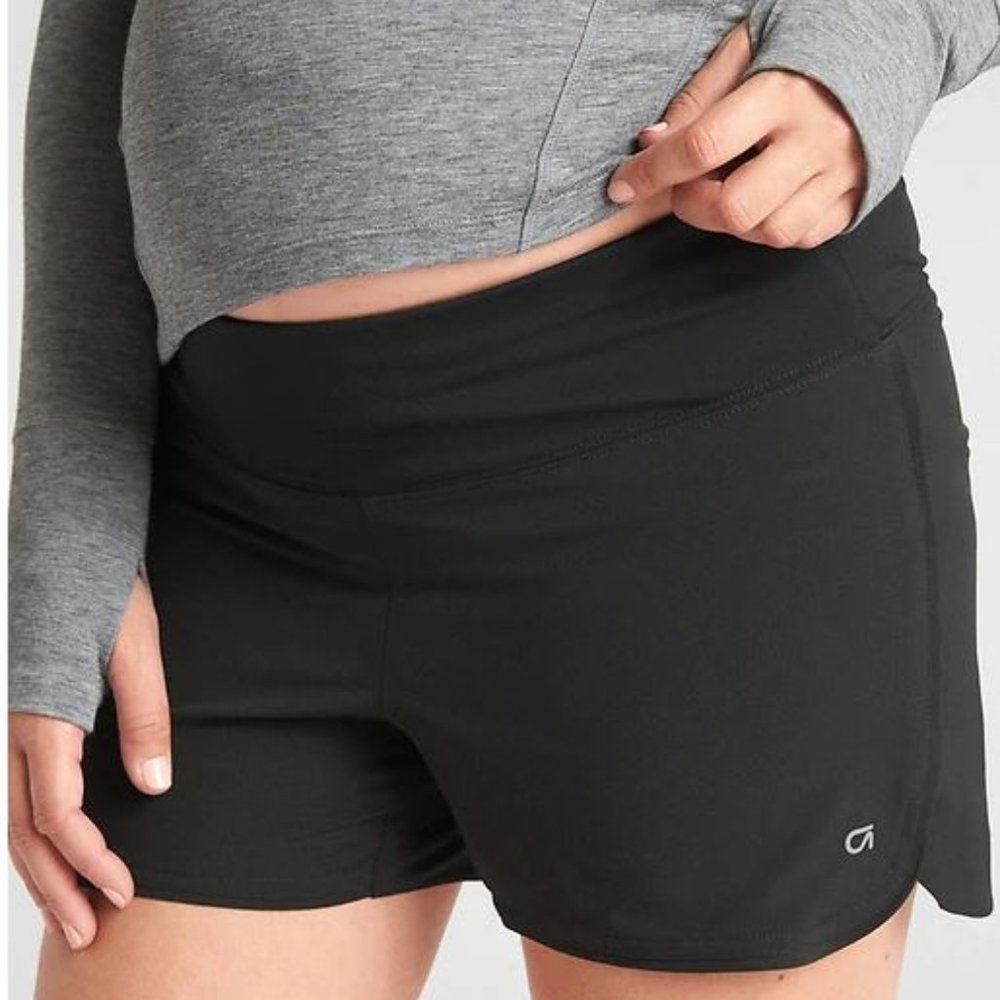 Maternity GapFit 3.5" Running Shorts NAVY BLUE